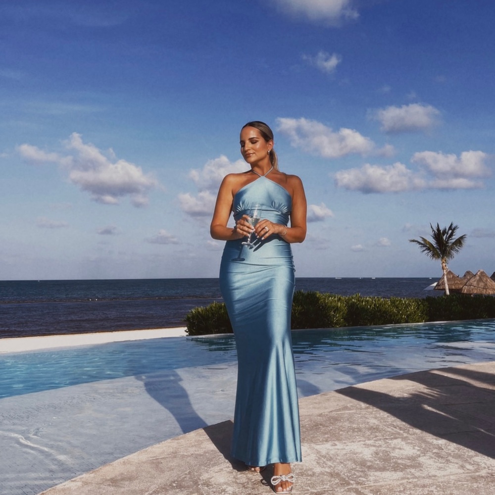 Blue Maxi Dress